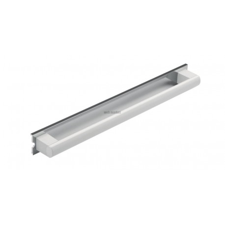 Barre d appui amovible 443 mm, blanc et anodisé réf. 44840