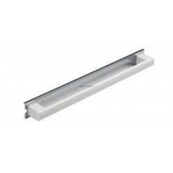 Barre d appui amovible 552 mm, blanc et anodisé réf. 44850