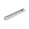 Barre d appui amovible 552 mm, blanc et anodisé réf. 44850