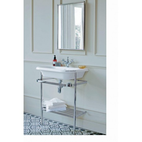Vasque 80 cm blanc 1 trou BURLINGTON Réf. B18 1TH