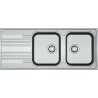 Evier SMART avec 2 cuves et 1 égouttoir réf. 640675