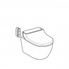 Pack wc Geberit AquaClean TUMA Comfort - Blanc alpin Réf. 146.290.11.1