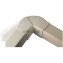 Angle apparent réglable pour goulotte 80x60mm 0822PR