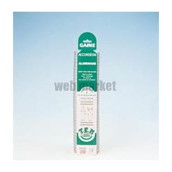 Gaine accordéon aluminium ventilation 0,85 mètre D 105 / 111 réf. 085105
