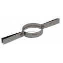Collier de fixation inox diamètre 200 x 206 mm réf. 066200