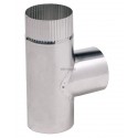 Té 90° aluminium Aluminium diamètre : 111 réf. 694111