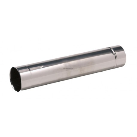 Tuyau rigide Inox 304 diamètre : 83 Lg : 650 mm Tous combustibles réf. 666830