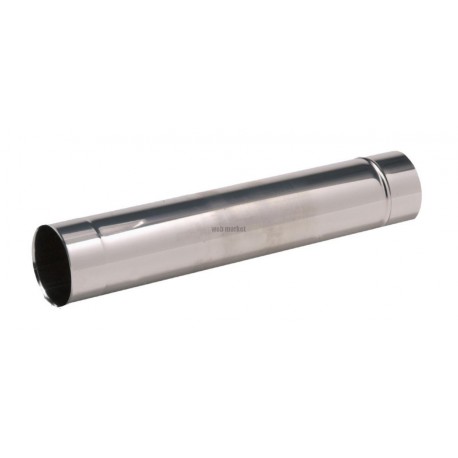 Tuyau rigide Inox 304 diamètre : 125 Lg : 650 mm Tous combustibles réf. 666125