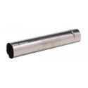 Tuyau rigide Inox 304 diamètre : 125 Lg : 650 mm Tous combustibles réf. 666125