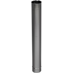 Tuyau rigide Inox 304 diamètre : 180 Lg : 500 mm Tous combustibles réf. 650180