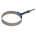 Collier télescopique réglable inox D 140 à 200 réf. 006002
