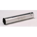 Tuyau inos 304 épaisseur 4 / 10ème longueur 50 cm D 130 réf. 650130