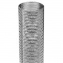 Gaine accordéon en aluminium longueur 850mm extensible à 3m diamètre intérieur 150mm 085150