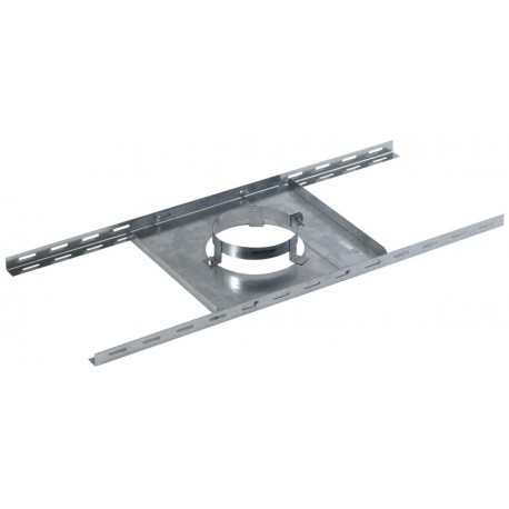 Support plancher galva (distance de sécurité 8 cm) gamme OPSINOX diamètre 200-250 m Réf. 45200