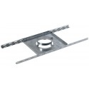 Support plancher galva (distance de sécurité 8 cm) gamme OPSINOX diamètre 200-250 m Réf. 45200