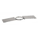 Support au toit galva gamme OPSINOX diamètre 200 / 250 réf. 047200