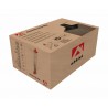 Kit entrée murale Chemilux Condensation B22 - B23 PPTL diamètre 110 Fioul / Gaz Noir réf. 100007