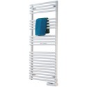 Sèche-serviettes  électrique Cala électrique puissance 750 W hauteur 1208 mm largeur 501 mm blanc -TF réf. TLN-075-050