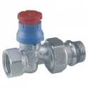 Corps de robinet thermostatisable droit avec capuchon de chantier diamètre 12 x 17 réf. R402 x 132