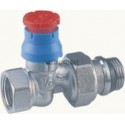 Corps de robinet thermostatisable droit avec capuchon de chantier diamètre 15 x 21 réf. R402 x 133