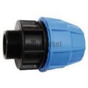 Raccord droit mâle D32-26x34 polypropylène 1001032 réf 1001032