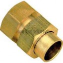 Raccord union 3 pièces droit femelle20/27-28 8340Gcu (sachet de 2 pièces) ALTECH