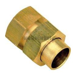 Raccord union 3 pièces droit femelle26/34-22 8340Gcu (sachet de 2 pièces) ALTECH