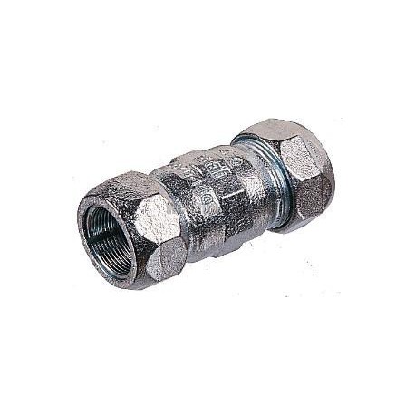 Manchon compres. droit 15x21 diam : 21.3 mm Lg : 120 mm