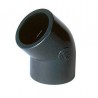 Coude femelle femelle pression 45 diamètre 63mm rèf. c463f