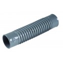 Manchette souple femelle-femelle de raccordement - FLEXJ - PVC gris - Ø 50 mm - L. 245 mm