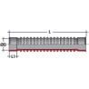 Manchette souple femelle-femelle de raccordement - FLEXJ - PVC gris - Ø 50 mm - L. 245 mm