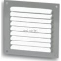 Grille d'aération à visser persienne alu gris 1LM2525G