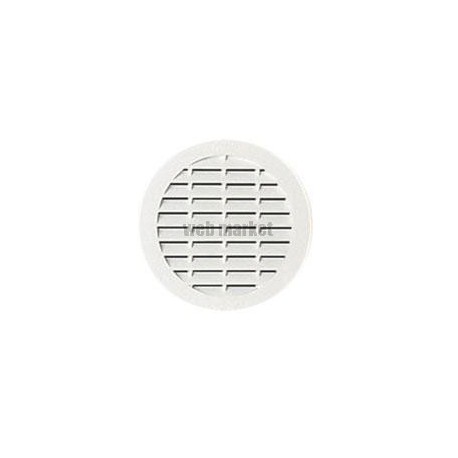 Grille ronde pour tuyau fibre-ciment avec moustiquaire PVC diamètre 100mm BC110