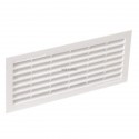 Grille d'aération à visser ou à coller classique rectangulaire simple B101