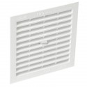 Grille d aération classique - B114 - polystyrène blanc - 154x154x15 mm