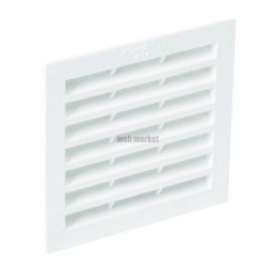 Grille d'aération à visser ou à coller classique carrée simple 1B164