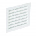 Grille d'aération à visser ou à coller classique carrée simple 1B214