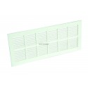 Grille d aération classique extra-plate - 1PB101 - polypropylène blanc - 254x108x3,5 mm