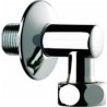 Raccord équerre pour alimentation d un robinet d urinoir mâle 15x21 femelle 15x21 Réf : 838015