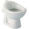 Cuvette indépendante MATERNELLE 30x40cm en porcelaine avec sortie horizontale D85mm, blanc réf. P256401