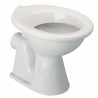 Cuvette ESCULAPE 38x52,5cm en porcelaine avec sortie horizontale D102mm, blanc réf. P259101