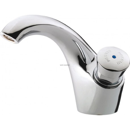 Robinet simple de lavabo PRESTO 600 eau froide fixation sur plage réf. 24002