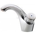 Robinet simple de lavabo PRESTO 600 eau froide fixation sur plage réf. 24002