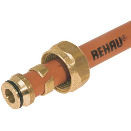 Raccord à visser pour tube DN16x1,5 pour raccordement des tubes PER au collecteur Réf 12573821010