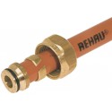 Raccord à visser pour tube DN16x1,5 pour raccordement des tubes PER au collecteur Réf 12573821010