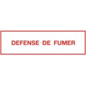 Pancarte défense de fumer Réf 215271