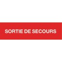 Pancarte sortie de secours Réf 215272