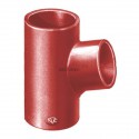 Culotte fonte simple 88° SMU® S - brun-rouge - Ø 250/250 mm