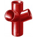 Embranchement Culotte double d équerre SMU S à 88° en fonte diamètre nominal 100-100mm Réf. 156712 PAM