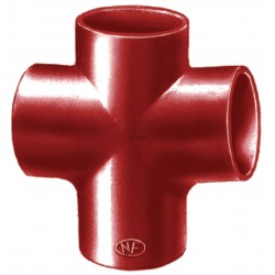 Embranchement Culotte double SMU S 88° en fonte diamètre nominal 100-100mm Réf. 156704 PAM